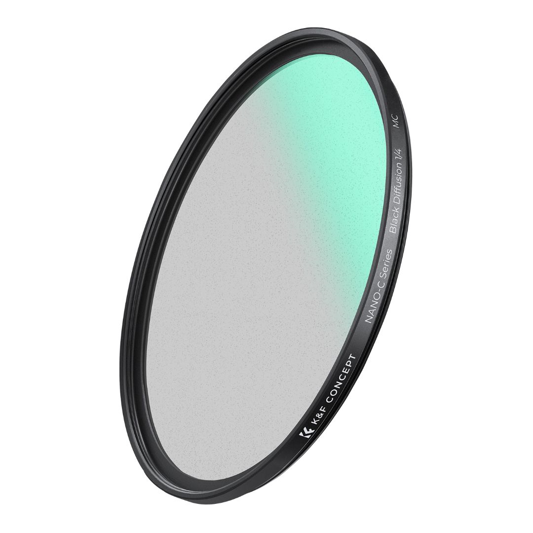 K&F Concept 46mm C Series Black Mist Filter 1/4 Ultra-thin multilayer Green Coating KF01.2432 - 5